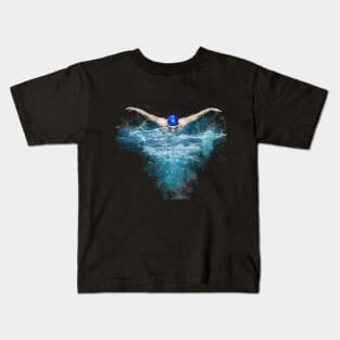 Swimming Kids T-Shirt